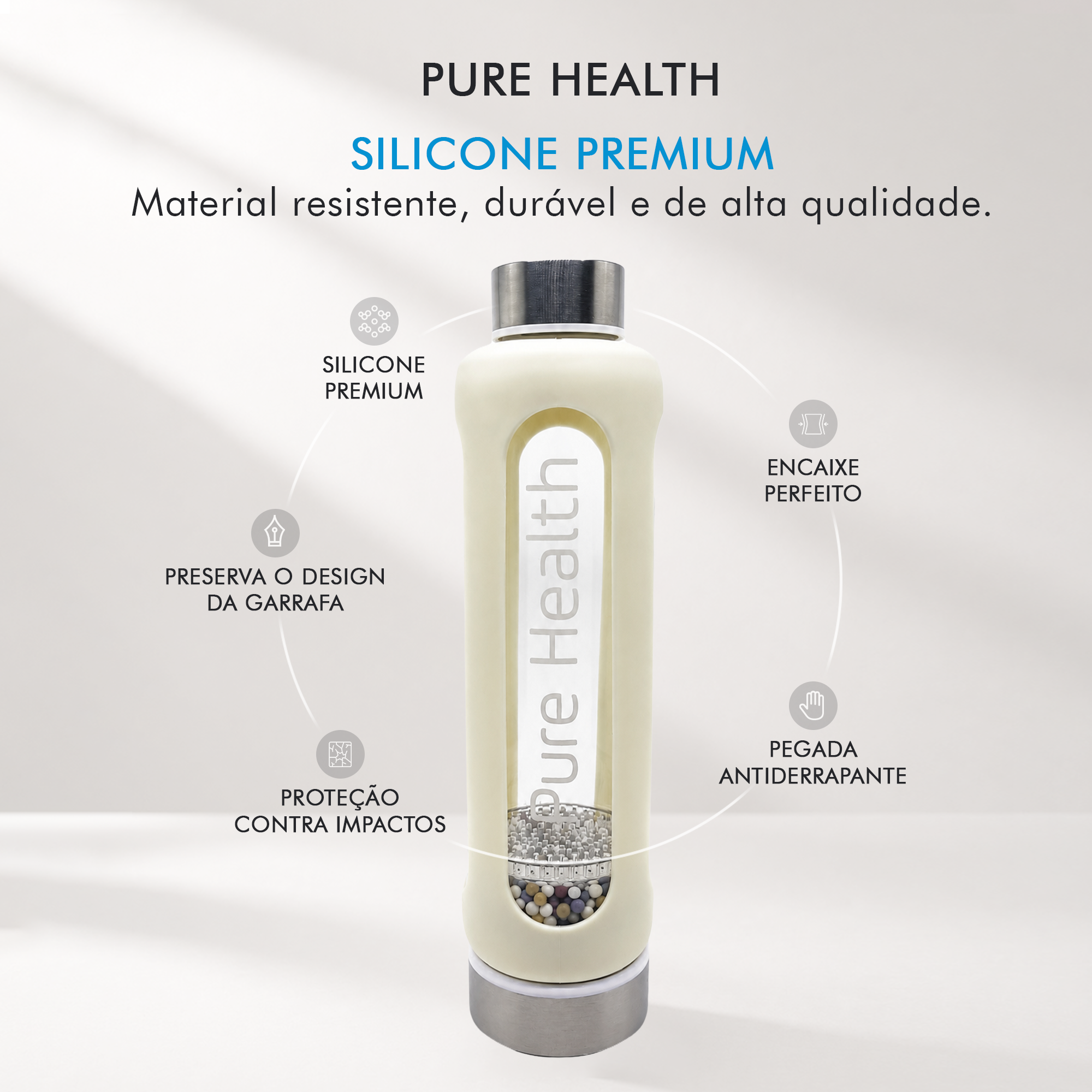 Garrafa Ionizadora Pure Health