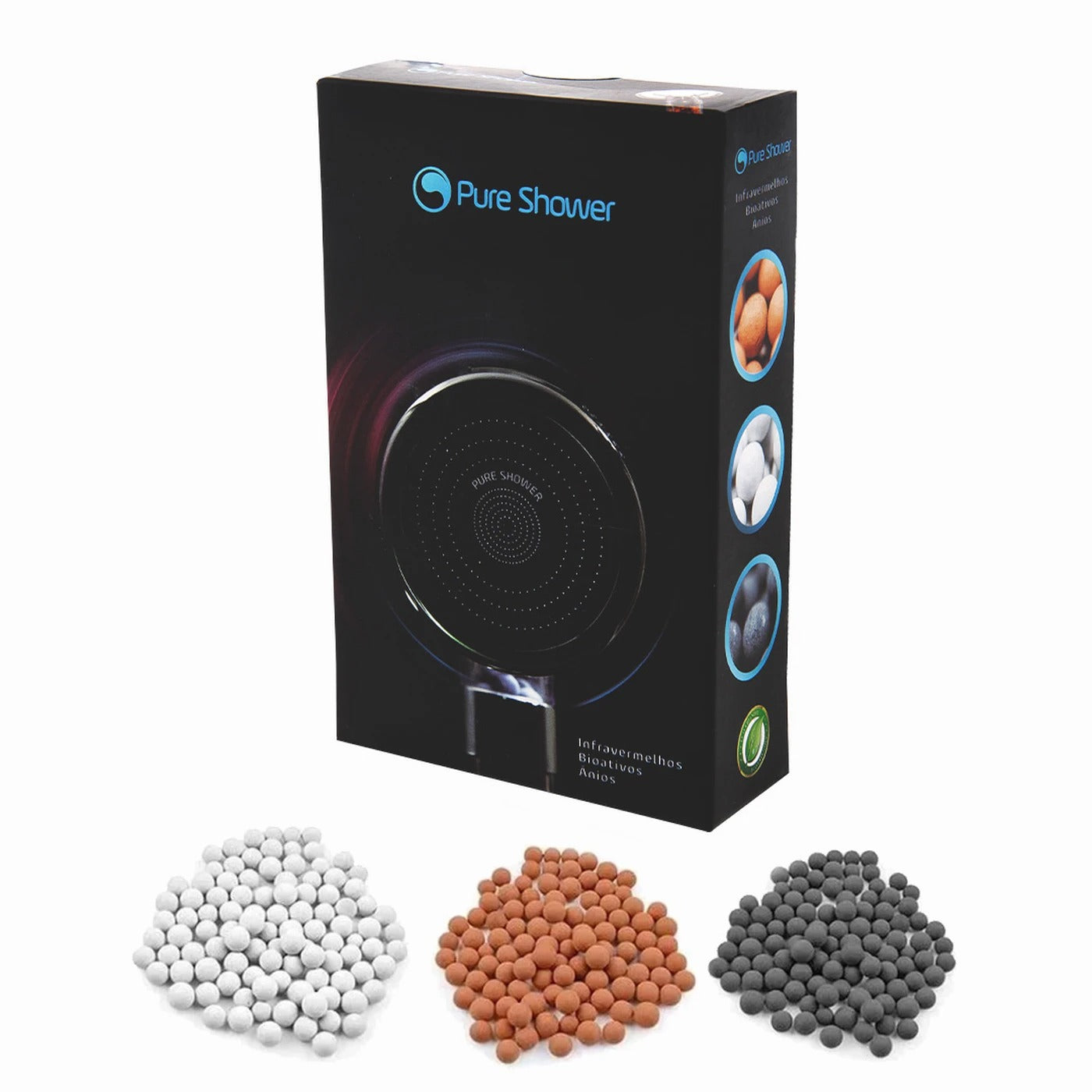 Kit Esferas Minerais Pure Shower Standard