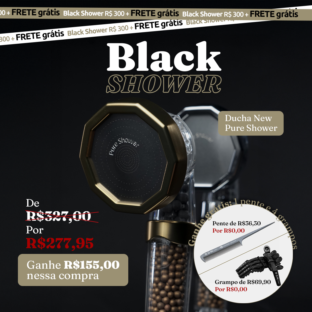 Ducha New Pure Shower-Promo-Black