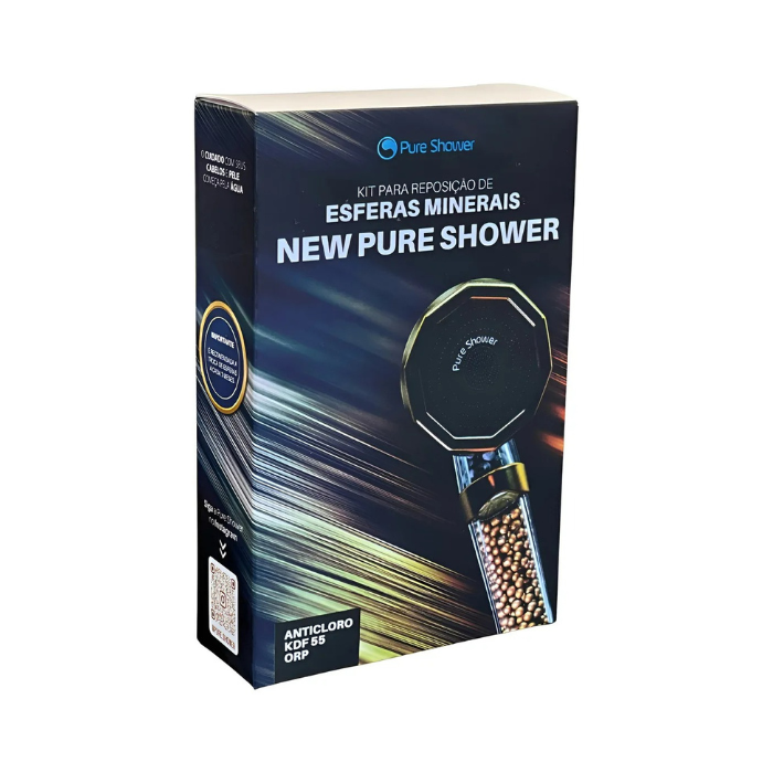 Kit Esferas Minerais New Pure Shower