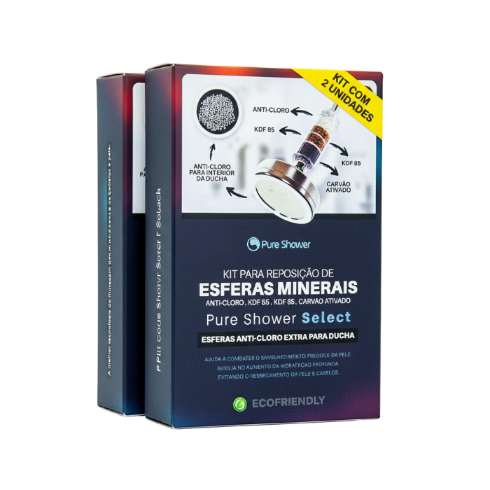 Kit Econômico 2x Esferas Pure Shower Select
