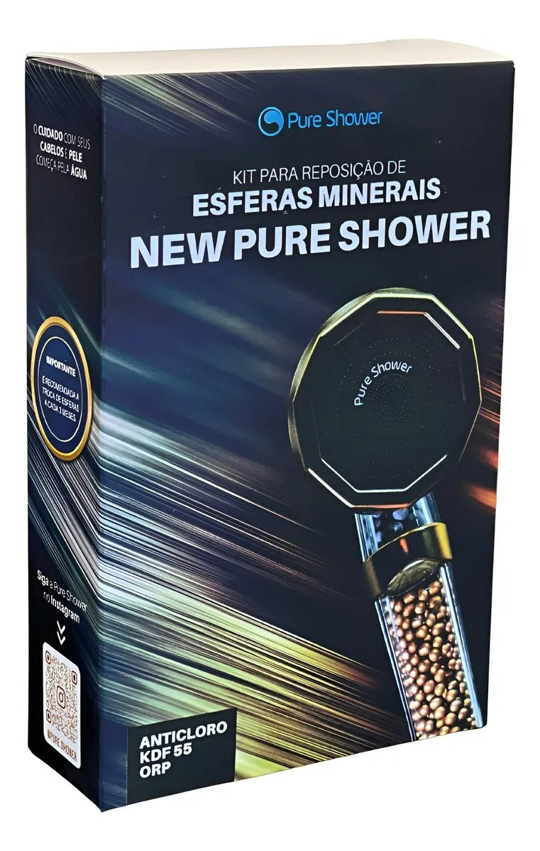 Kit Esferas Minerais New Pure Shower