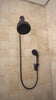Pure Shower Black em funcionamento