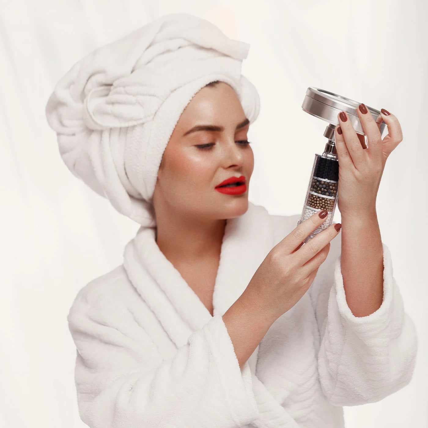 Ritual de autocuidado com Pure Shower